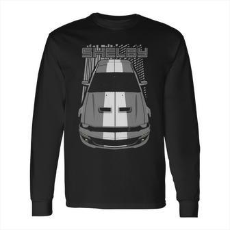 Mustang Shelby Gt500 2007 2009 Grey Long Sleeve T-Shirt | Favorety DE