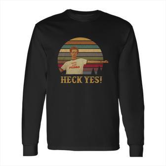 Napoleon Dynamite Jon Heder Vote For Pedro Heck Yes Long Sleeve T-Shirt | Favorety DE