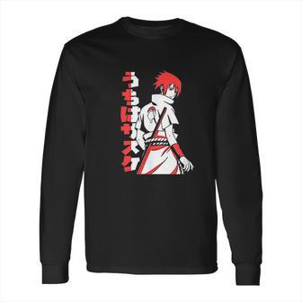 Naruto Shippuden Sasuke Two Tone Long Sleeve T-Shirt | Favorety