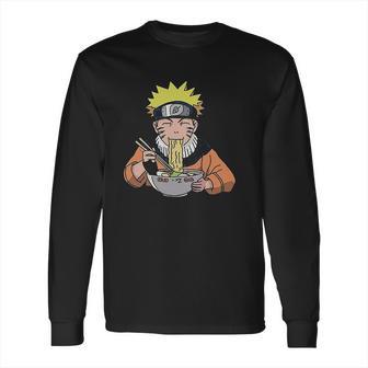 Naruto Uzumaki Ichiraku Ramen Noodles Long Sleeve T-Shirt | Favorety UK