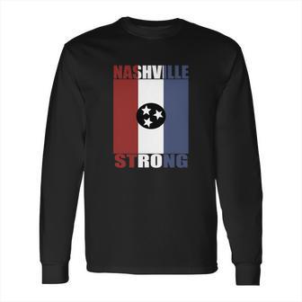 Nashville Strong Toroado Relief T-Shirt Long Sleeve T-Shirt | Favorety UK