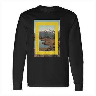 National Geographic Lake Scene Long Sleeve T-Shirt | Favorety