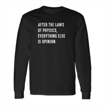 Neil Degrasse Tyson The Laws Of Physics Long Sleeve T-Shirt | Favorety UK