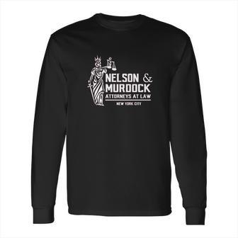 Nelson And Murdock Attorneys At Law Long Sleeve T-Shirt | Favorety CA