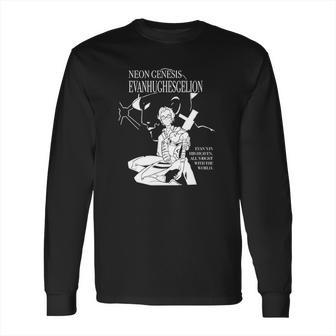 Neon Genesis Evan Hughes Gelion Evans In His Heaven Alls Right With The World Long Sleeve T-Shirt | Favorety