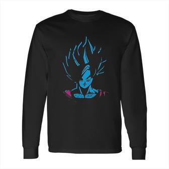 New Graphic Goku Saiyan Anime Saiyan Power Long Sleeve T-Shirt | Favorety CA