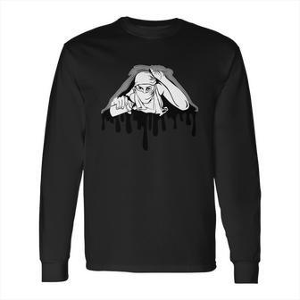 New Muralisme Vector Design Banksy Street Art Long Sleeve T-Shirt | Favorety