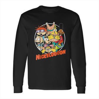 Nickelodeon Classic 90S Show Character Logo Long Sleeve T-Shirt | Favorety AU