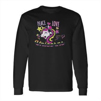 Nickelodeon Girls Peace Love Unicorns Long Sleeve T-Shirt | Favorety DE