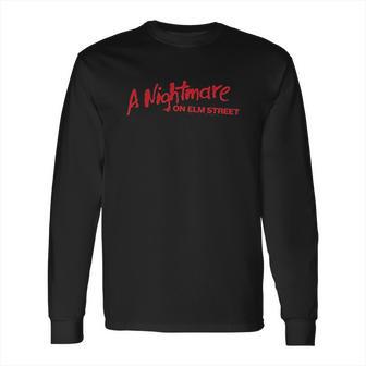 A Nightmare On Elm Street Long Sleeve T-Shirt | Favorety