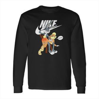 Nike Bugs Bunny Spanking Lola Just Do It Long Sleeve T-Shirt | Favorety