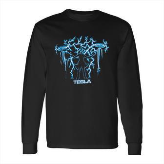 Nikola Tesla Scientist Long Sleeve T-Shirt | Favorety DE