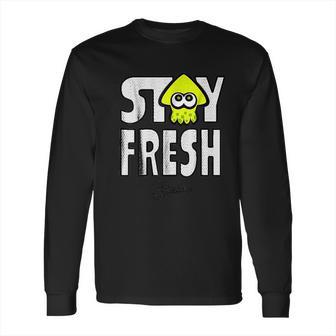 Nintendo Splatoon Neon Stay Fresh Graphic Long Sleeve T-Shirt | Favorety AU