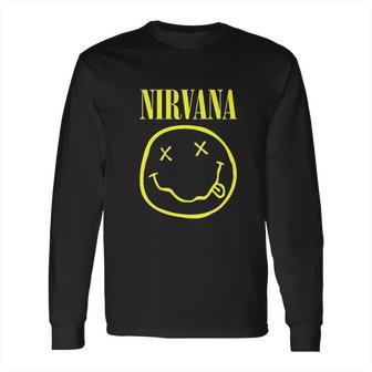 Nirvana Smiley Logo Long Sleeve T-Shirt | Favorety CA