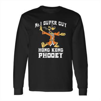 No 1 Super Guy Hong Kong Phooey Long Sleeve T-Shirt | Favorety UK