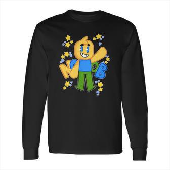 Noob Tee New Gamer Newb Internet Slang Nub For Kids Long Sleeve T-Shirt | Favorety