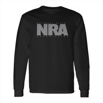 Nra National Rifle Association Logo Long Sleeve T-Shirt | Favorety DE