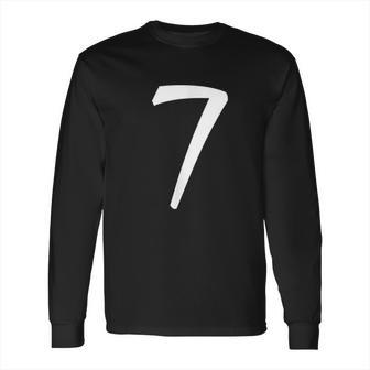 Number 7 Lucky Number Seven Long Sleeve T-Shirt | Favorety AU