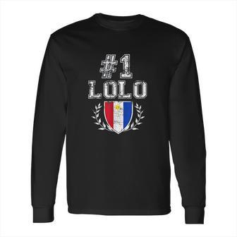 Number One Lolo Long Sleeve T-Shirt | Favorety