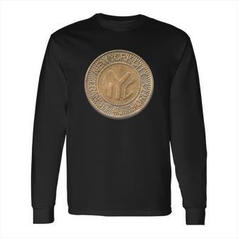 Nyc Subway Token Long Sleeve T-Shirt | Favorety CA