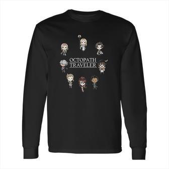 Octopath Traveler Nerd Geek Long Sleeve T-Shirt | Favorety CA