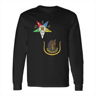 Oes Daughters Of Isis Split Long Pha Eastern Star Doi Long Sleeve T-Shirt | Favorety DE