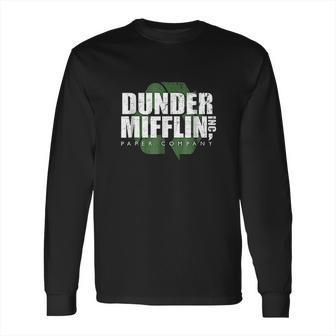 The Office Dunder Mifflin Recycle Comfortable Long Sleeve T-Shirt | Favorety UK