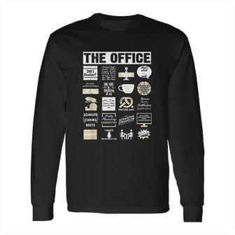 The Office Quote Mash Up Long Sleeve T-Shirt | Favorety CA