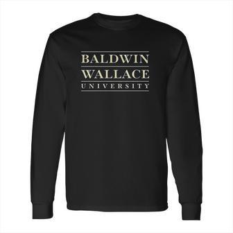 Official Ncaa Baldwin Wallace University Yellow Jackets Long Sleeve T-Shirt | Favorety UK