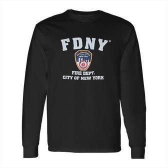 Officially Licensed City Of New York Fire Department Long Sleeve T-Shirt | Favorety