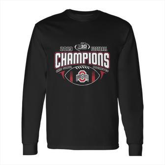 Ohio State Buckeyes 2019 Big Ten Football Champions Long Sleeve T-Shirt | Favorety AU