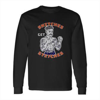 Old Fashioned Prison Inmate With Tattoo Long Sleeve T-Shirt | Favorety DE