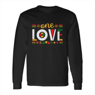 One Love Rasta Reggae Jamaica Music Lover Long Sleeve T-Shirt | Favorety CA