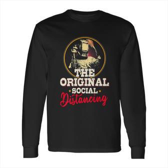 The Original Social Distancing Welder Long Sleeve T-Shirt | Favorety CA