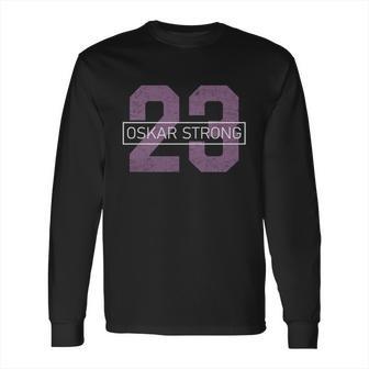 Oskar Strong Shirt Oskar Lindblom 23 Vintage Distressed Shirt Oskar Strong Flyers Fight Against Cancer T-Shirt Long Sleeve T-Shirt | Favorety UK