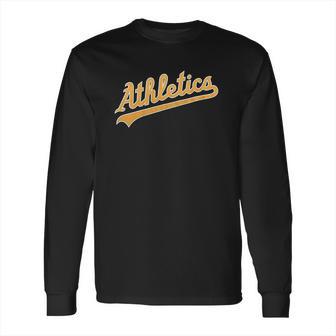 Outerstuff Oakland Athletics Boys Youth Green Crew Neck Long Sleeve T-Shirt | Favorety UK