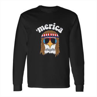 Panoware Funny Merica Long Sleeve T-Shirt | Favorety