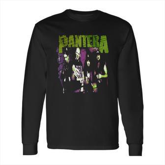 Pantera Official Vintage Group Sketch Long Sleeve T-Shirt | Favorety