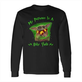 My Patronus Is A Baby Yoda Shirt Long Sleeve T-Shirt | Favorety AU