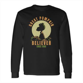 Peanuts Great Pumpkin Believer Since 1966 Simple Long Sleeve T-Shirt | Favorety DE