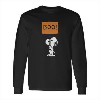 Peanuts Halloween Boo Long Sleeve T-Shirt | Favorety AU