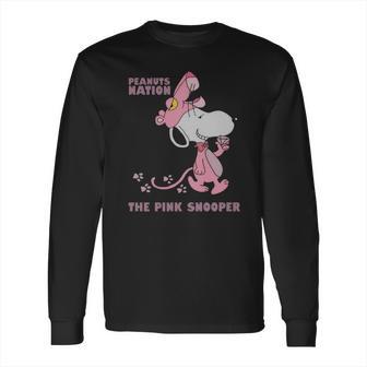 Peanuts Nation The Pink Snooper Long Sleeve T-Shirt | Favorety AU