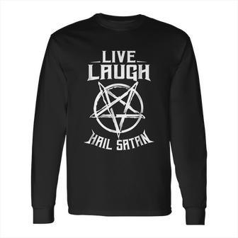 Pentagram Occult Satanic Lucifer Gift Long Sleeve T-Shirt | Favorety AU