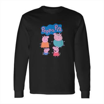 Peppa Pig Family Long Sleeve T-Shirt | Favorety