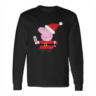 Peppa Pig And White Claw Long Sleeve T-Shirt | Favorety AU