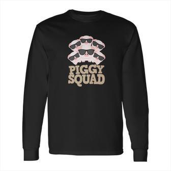 Perfect Pig Lover Gift Funny Piggy Squad Sunglasses Long Sleeve T-Shirt | Favorety AU