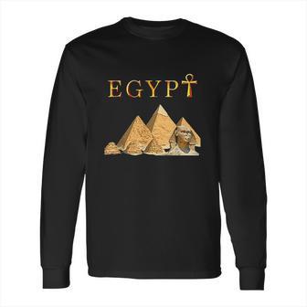 Pharaoh Ankh Pyramids Sphinx Egypt Tut Egyptian Gift Amazing Long Sleeve T-Shirt | Favorety UK