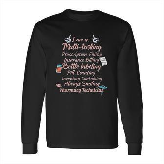 Pharmacy Tech Gift Pharmacists Medical Student Long Sleeve T-Shirt | Favorety UK