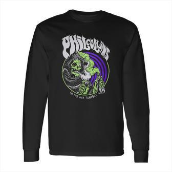 Phill Collins In The Air Tonight Long Sleeve T-Shirt | Favorety