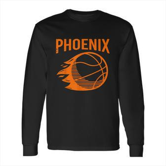 Phoenix Basketball Retro City Arizona State Bball Long Sleeve T-Shirt | Favorety